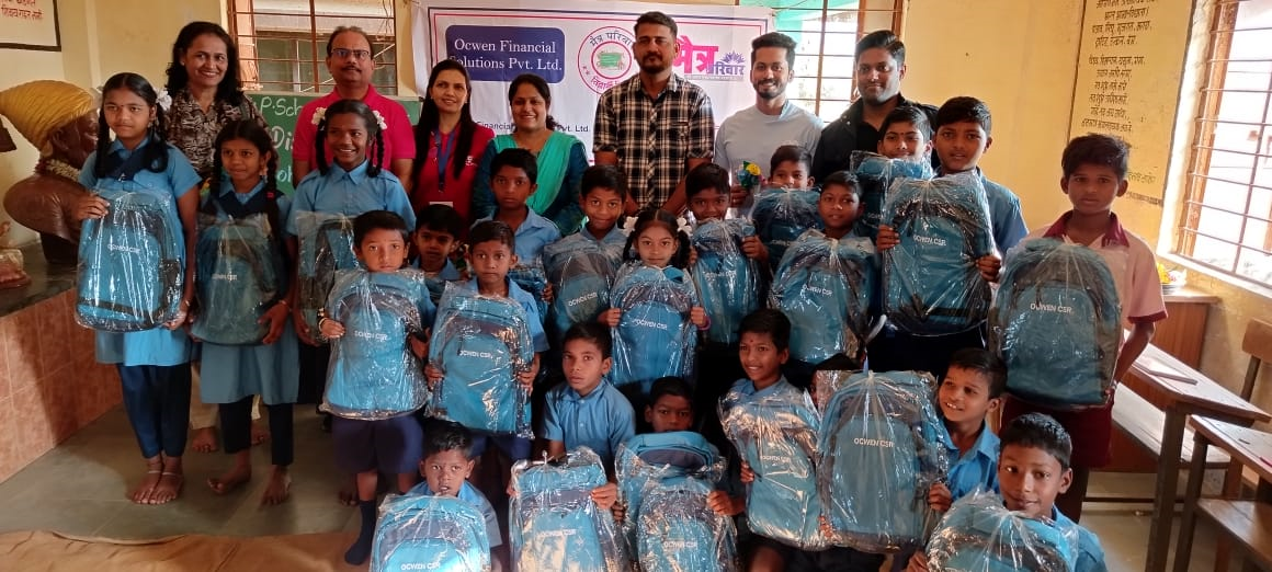 Vidyarthi Maitra – School Bag distribution Palghar