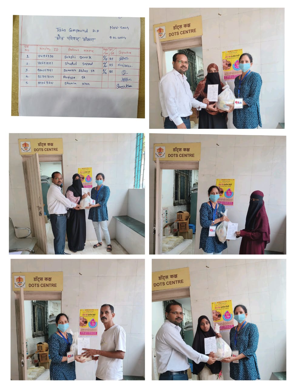 Aarogya Mitra – Maitra Participating in ‘Nikshay’ -Tuberculosis Patient Adoption Scheme – December 9, 2024