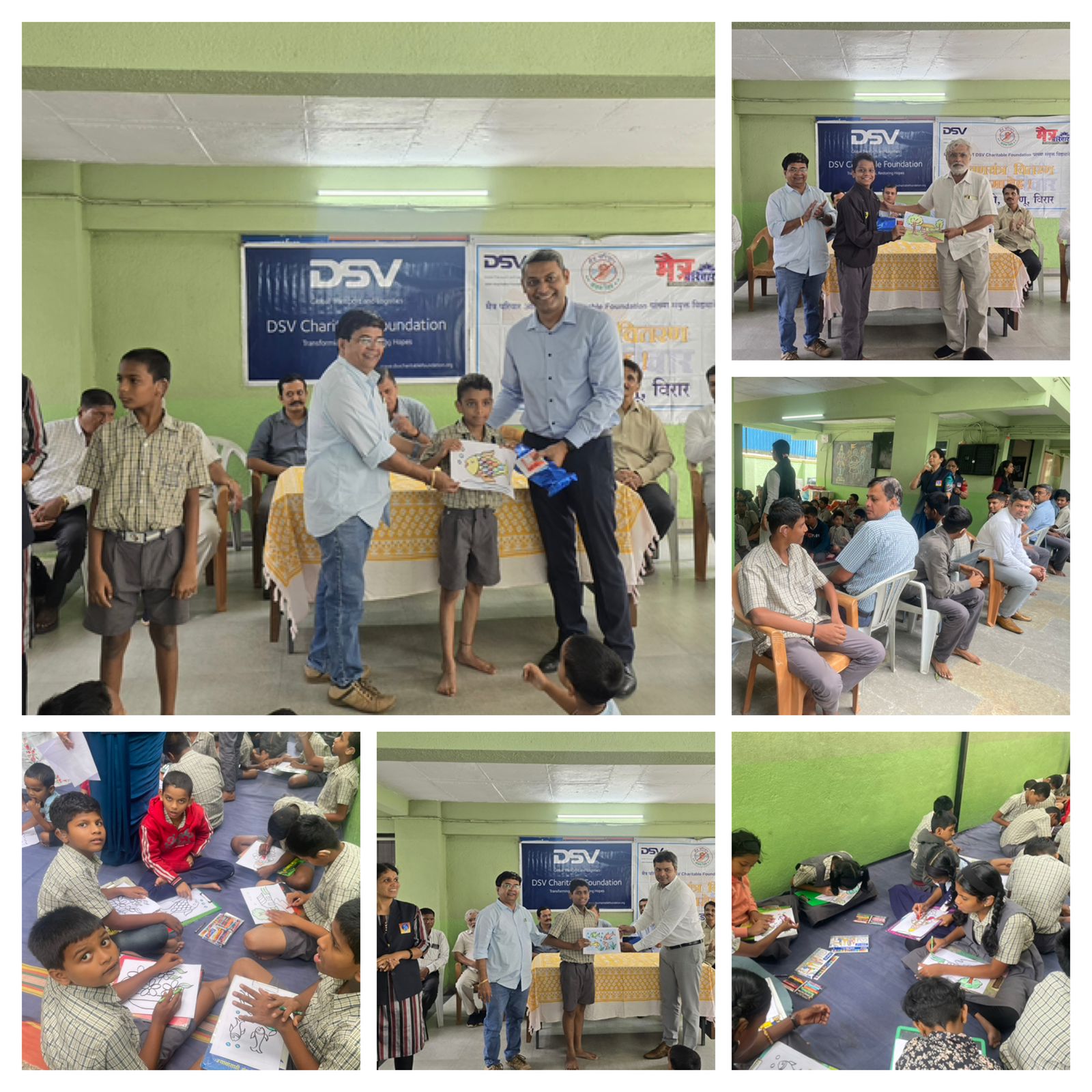CSR – DSV Charitable Foundation of DSV Global Logistics, Pune – July 7, 2025