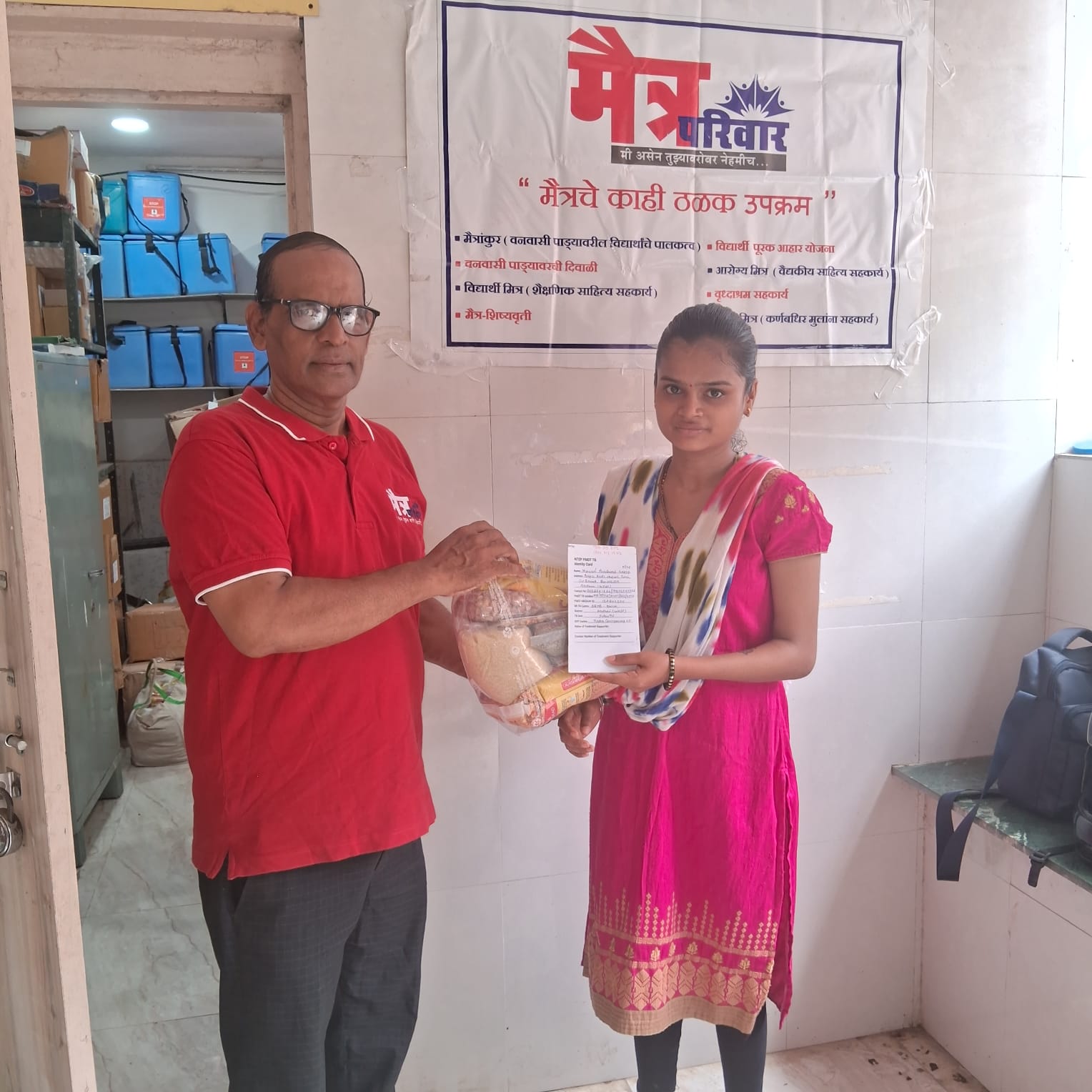 Aarogya Mitra – Maitra Participating in ‘Nikshay’ -Tuberculosis Patient Adoption Scheme – May 30,2025